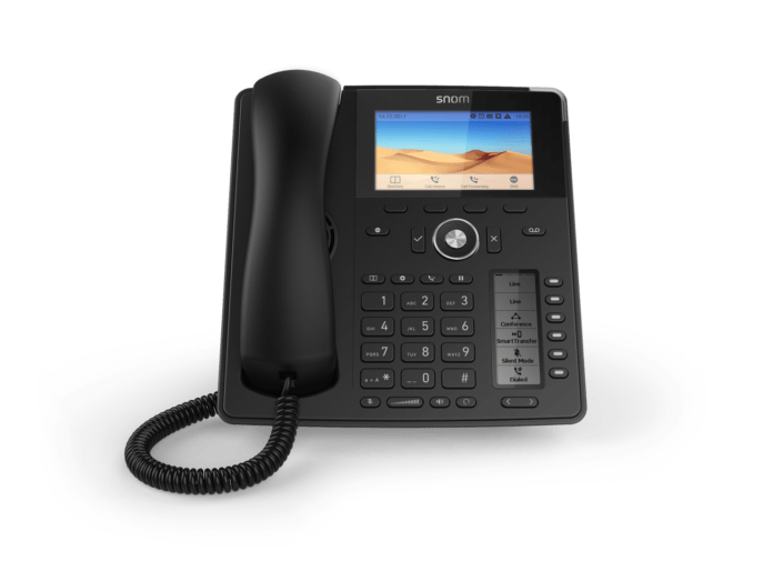 Bild zeigt Snom Telefon